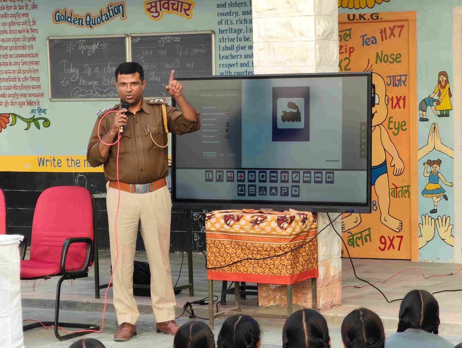 Traffic awareness programme
